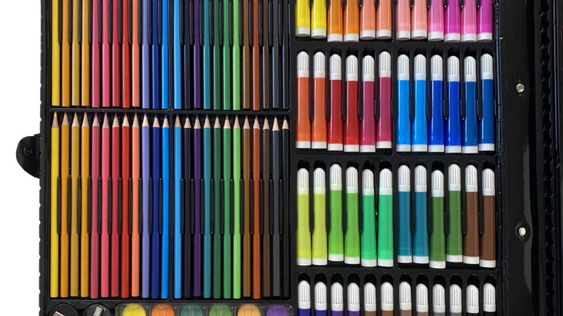 Timeless Tools 258 db-os rajz- és festőkészlet gyerekeknek