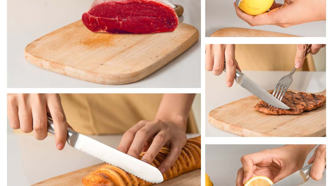 Timeless Tools 16 részes rozsdamentes késkészlet fa tartóban, élezővel, ollóval