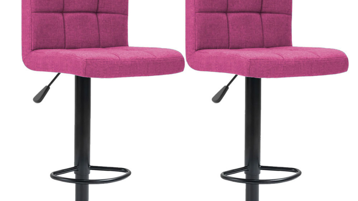 Timeless Tools Szövet borítású bárszék 2 db, több színben-pink
