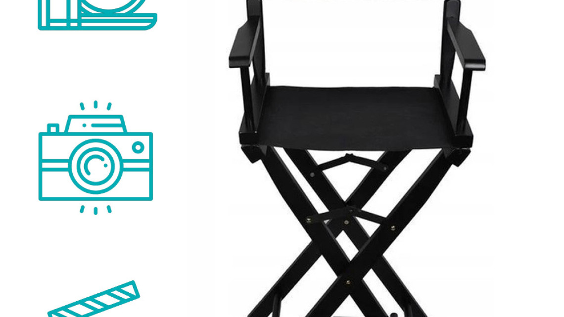 Timeless Tools Összecsukható smink szék favázzal