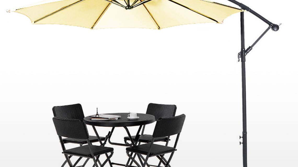 Timeless Tools Függő napernyő 2,7 m - több színben-krém