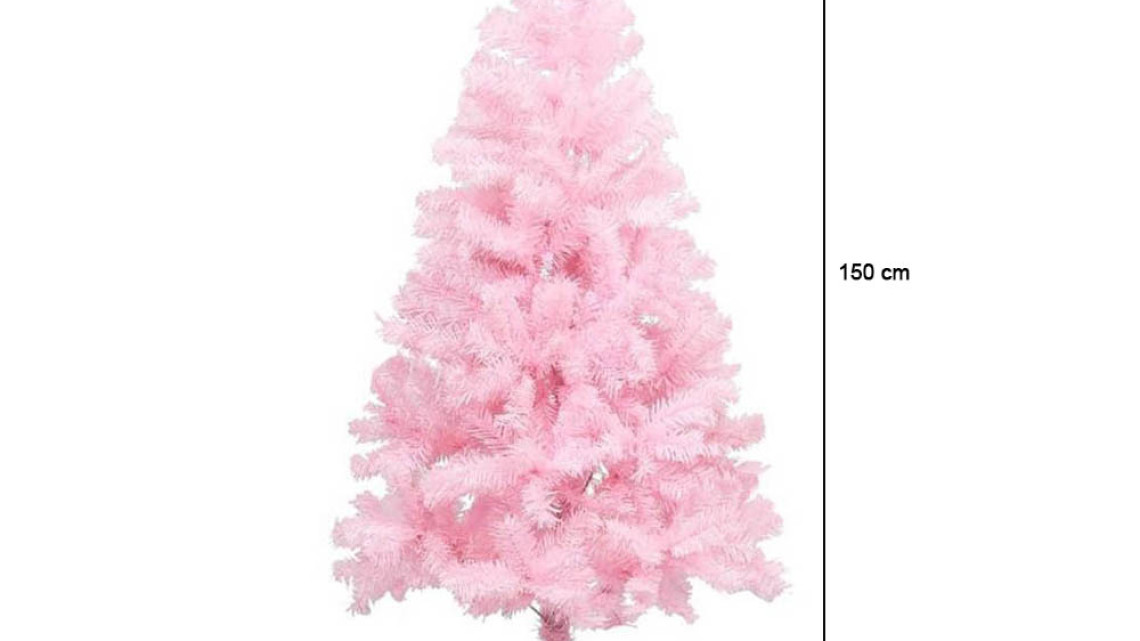 Timeless Tools Rózsaszín műfenyő - több méretben-150 cm-es
