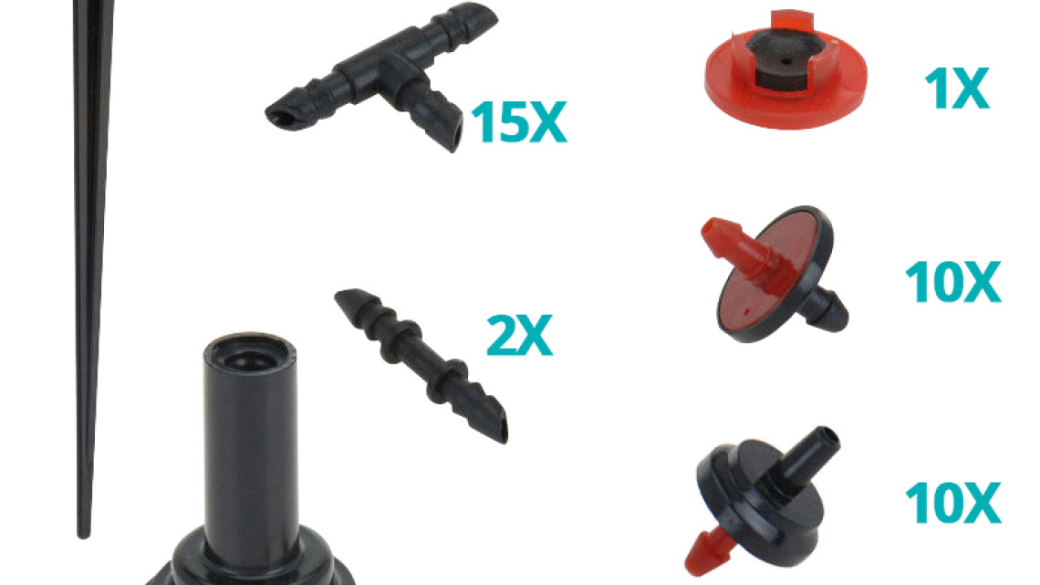 Timeless Tools Csepegtető rendszer konyhakertbe