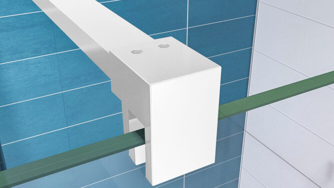 Timeless Tools Walk-in 8 mm-es edzettüveg zuhanyfal, 120x200cm