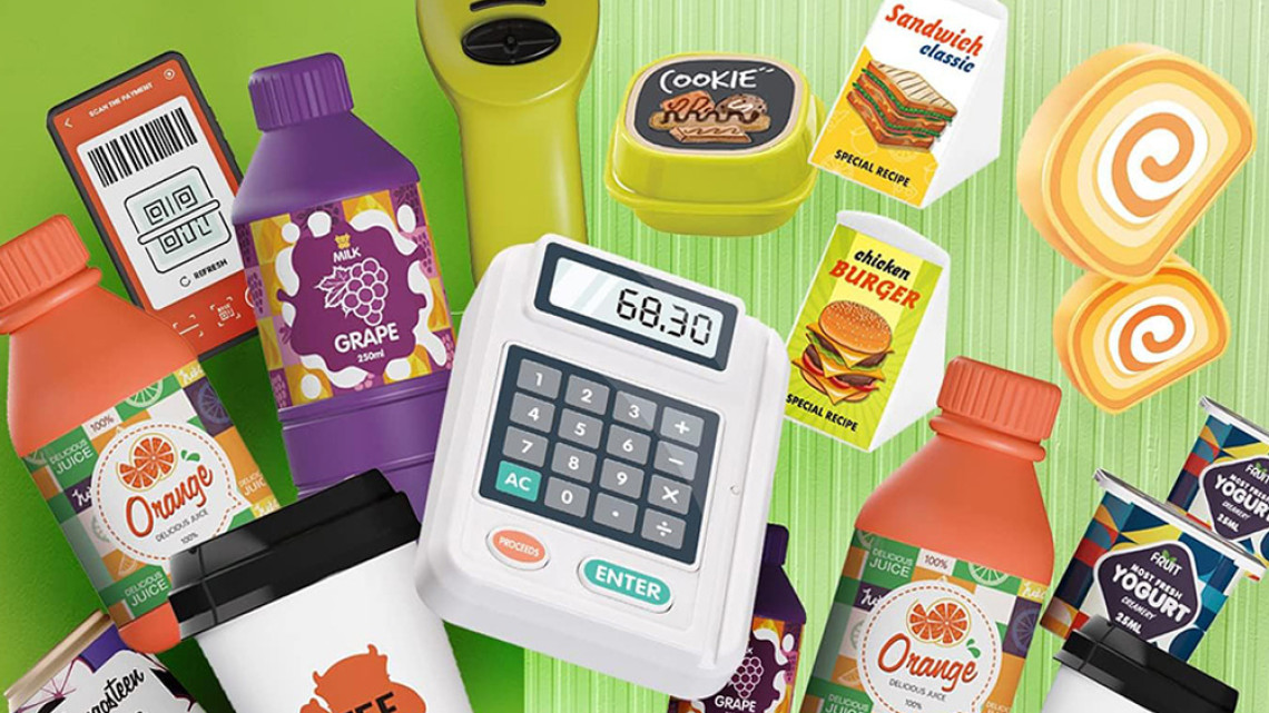 Timeless Tools Játék mobil szupermarket, 48 részes