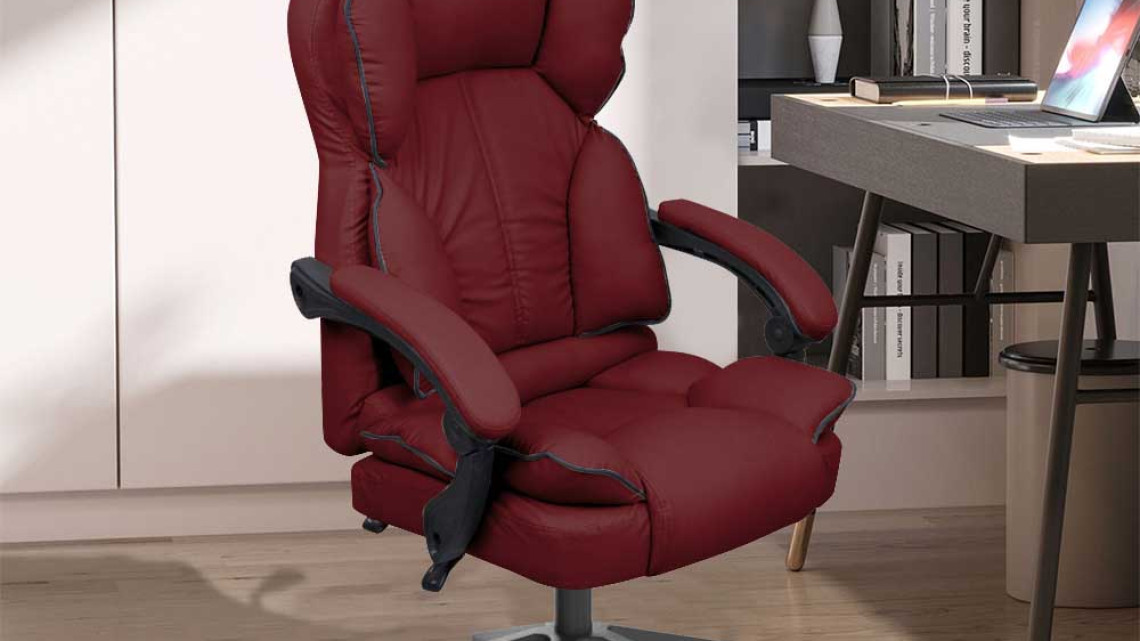 Timeless Tools Lux főnöki forgószék bordó