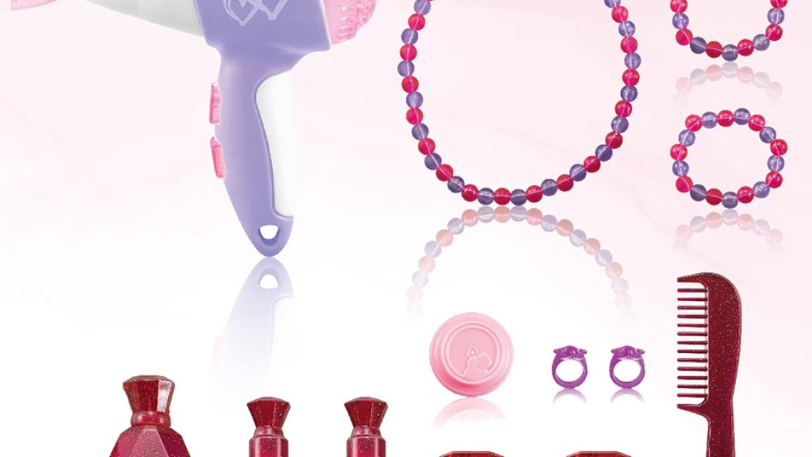 Timeless Tools Játék fésülködőasztal babafejjel