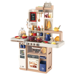 Timeless Tools Játékkonyha 72 részes, barna 