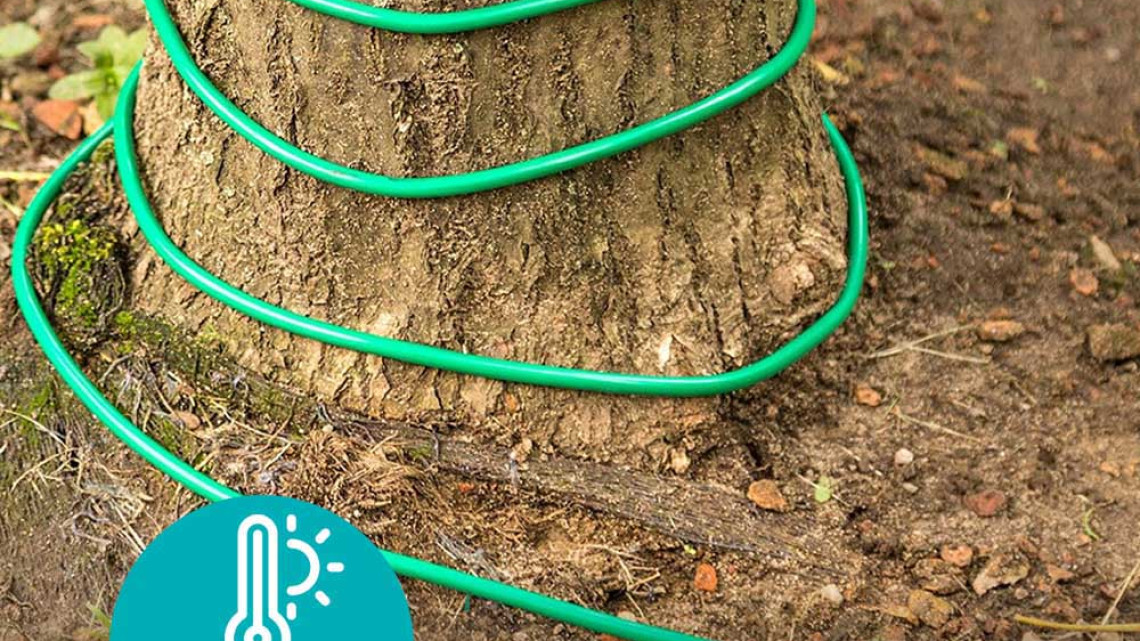 Timeless Tools Kerti fűtőkábel növényekhez 72W, 12m