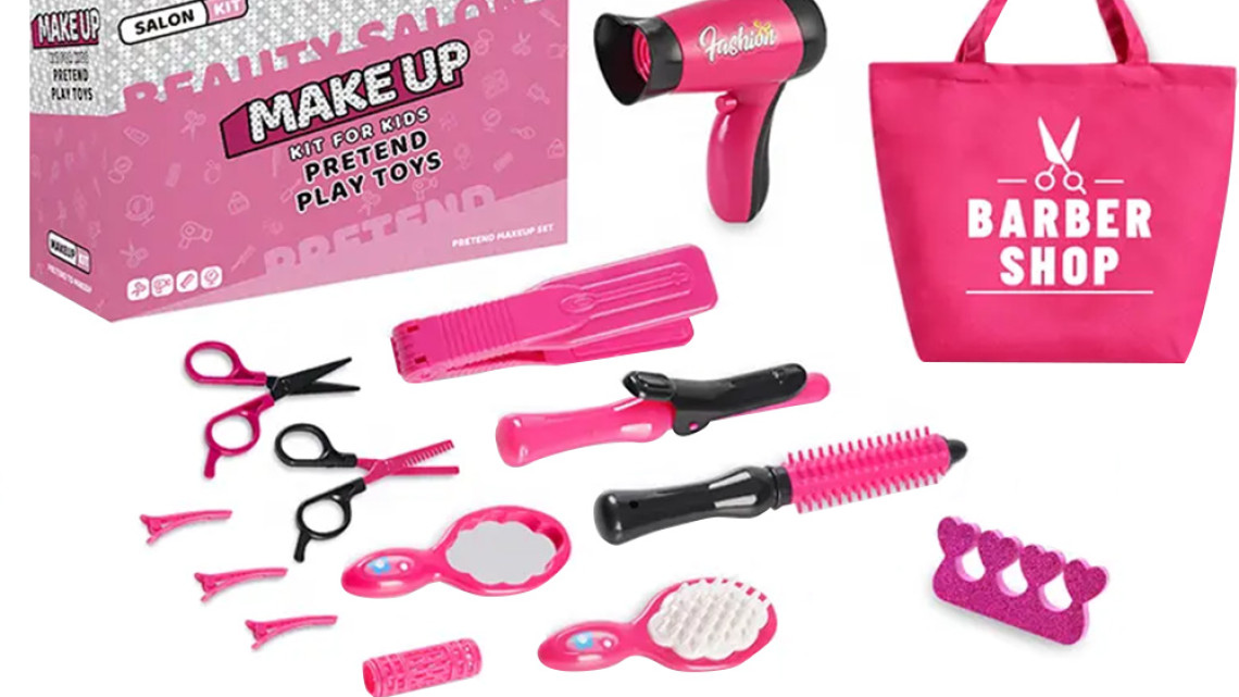 Timeless Tools Játék szépség szett válltáskával, 17 részes 