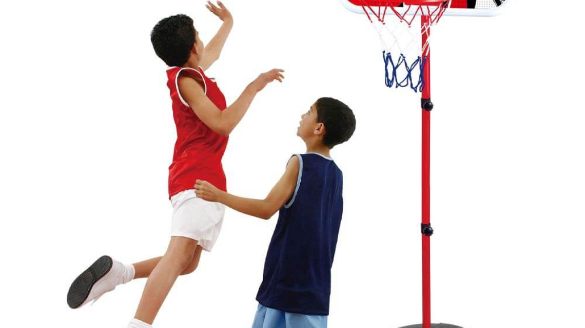 Timeless Tools Állítható kosárlabda palánk labdával, pumpával