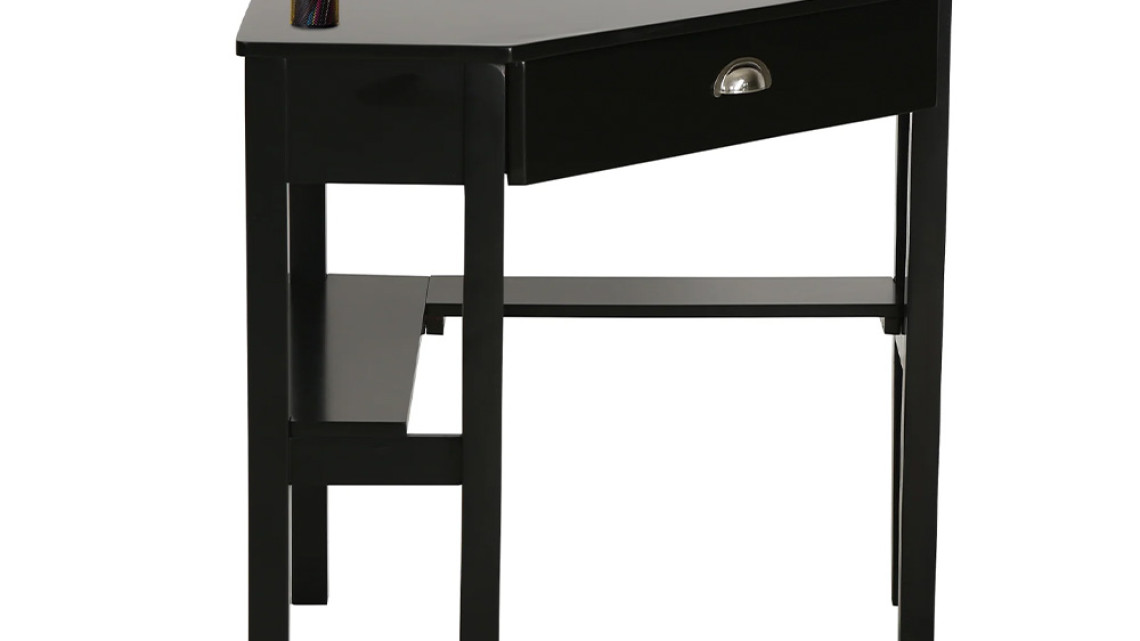 Timeless Tools Sarok íróasztal fiókkal, polcokkal