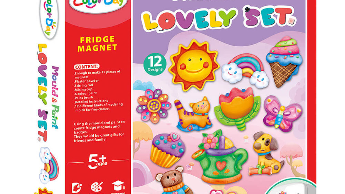 Timeless Tools Játék hűtőmágnes készítő szett