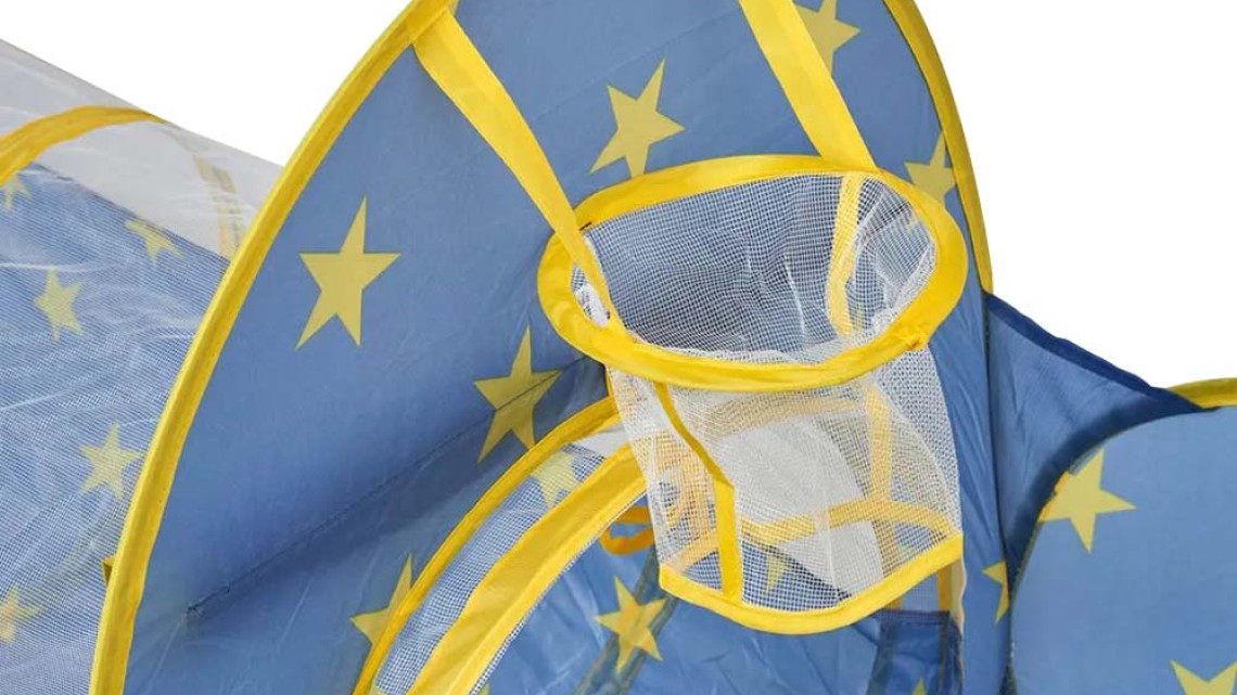 Timeless Tools 3az1-ben játszósátor, kék