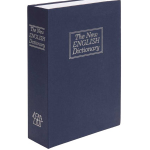 Timeless Tools Könyv alakú biztonsági doboz-kék