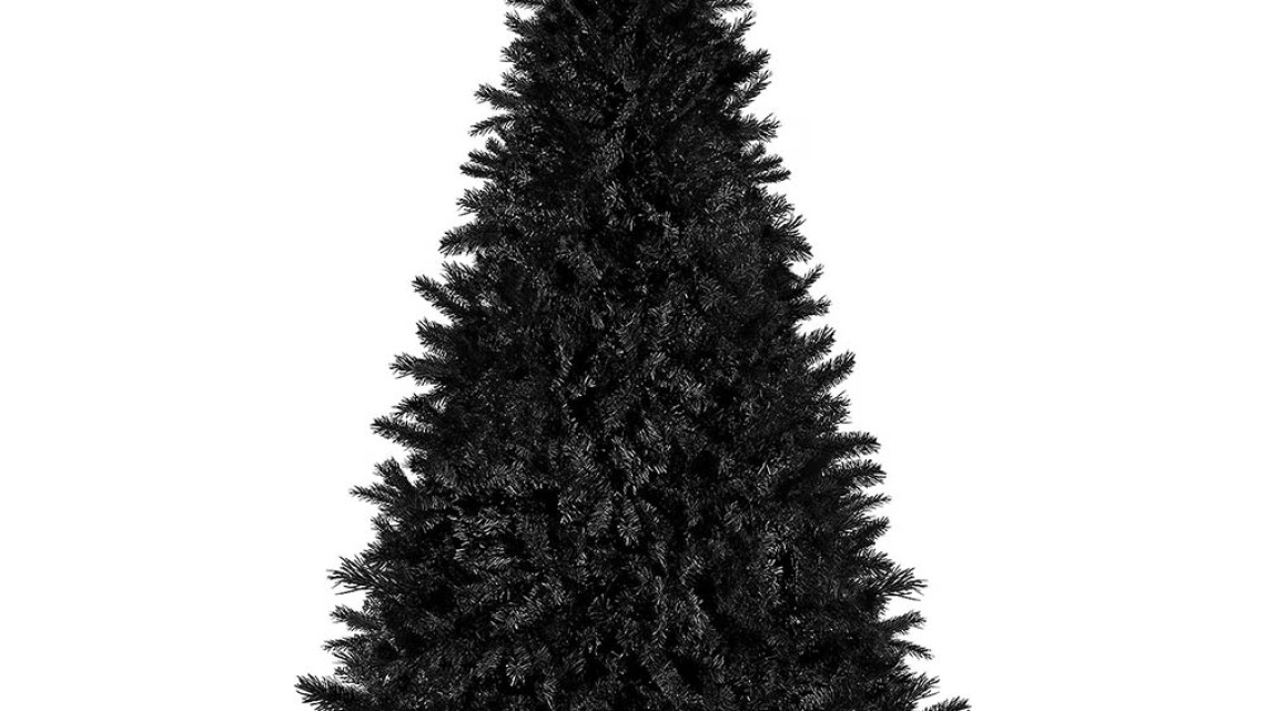 Timeless Tools Fekete műfenyő, 210cm 1000ág