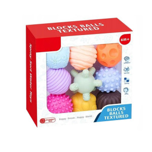 Timeless Tools Baba készségfejlesztő labda készlet, 9db