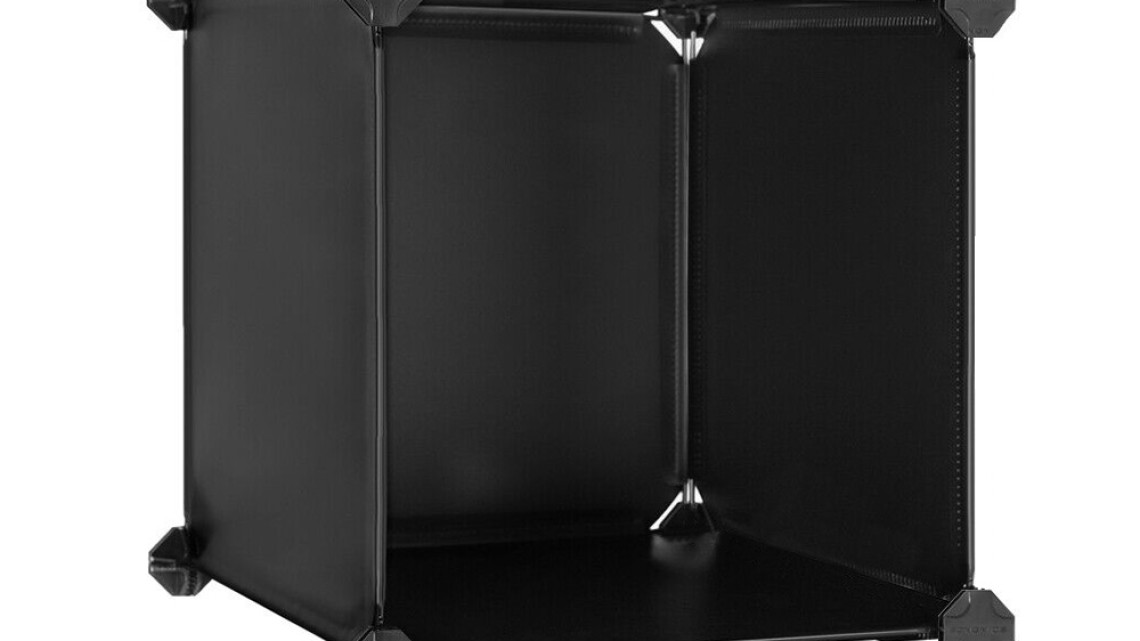 Timeless Tools Kombinálható tároló kocka 15db, fekete