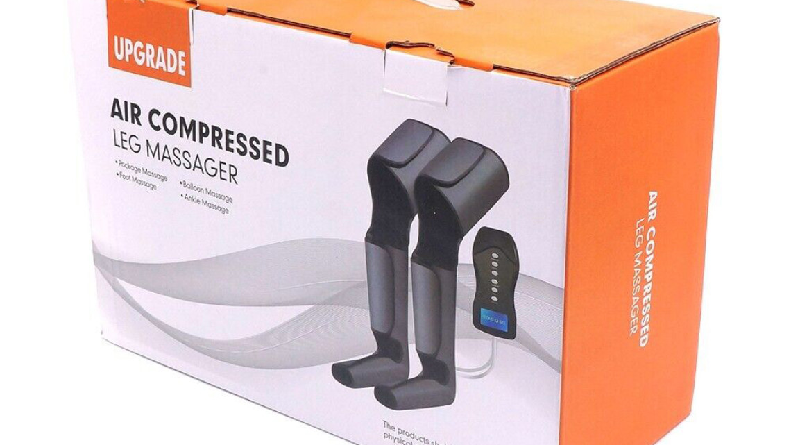 Timeless Tools Kompressziós lábmasszírozó és nyirokmasszírozó, távirányítóval