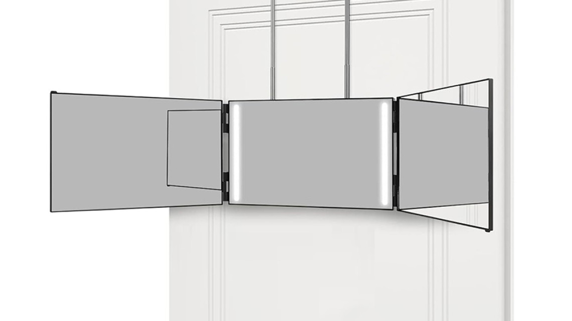 Timeless Tools 3 paneles tükör, teleszkópos felfüggesztéssel