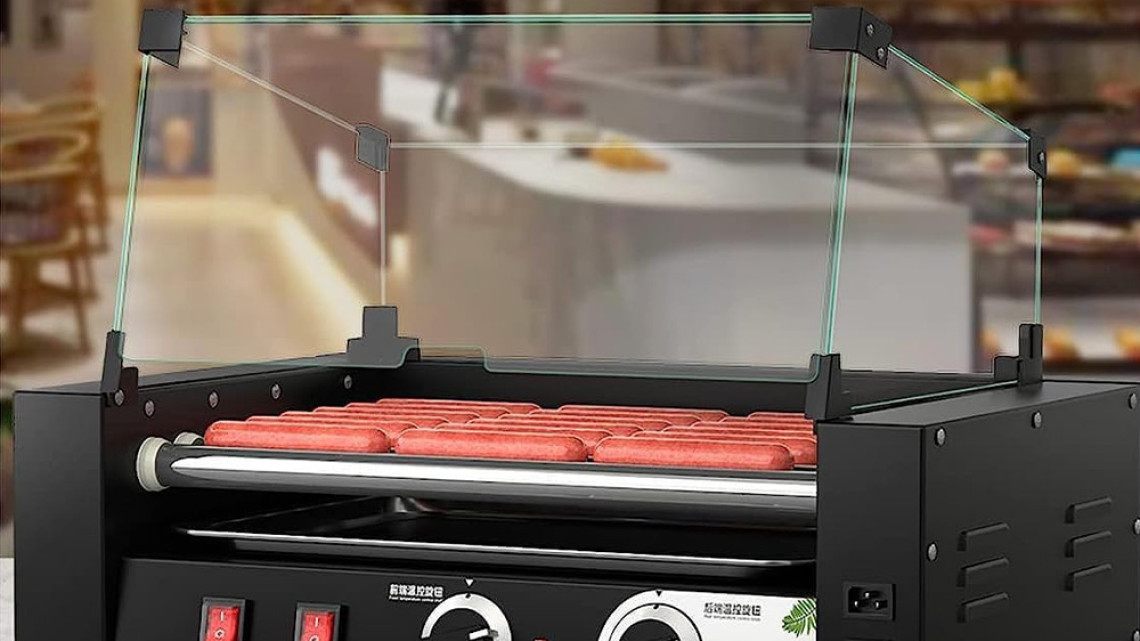 Timeless Tools Görgős virsli sütő-melegítő gép HOT DOG készítéshez