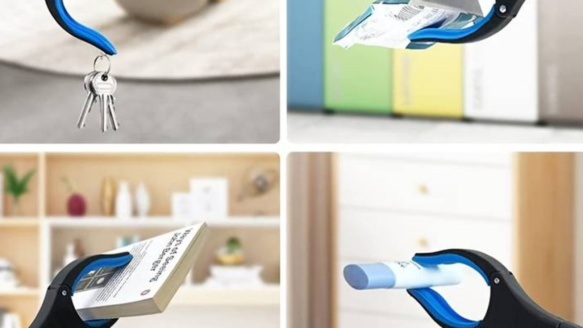 Timeless Tools  Szemétszedő csipesz, mágnessel és LED lámpával