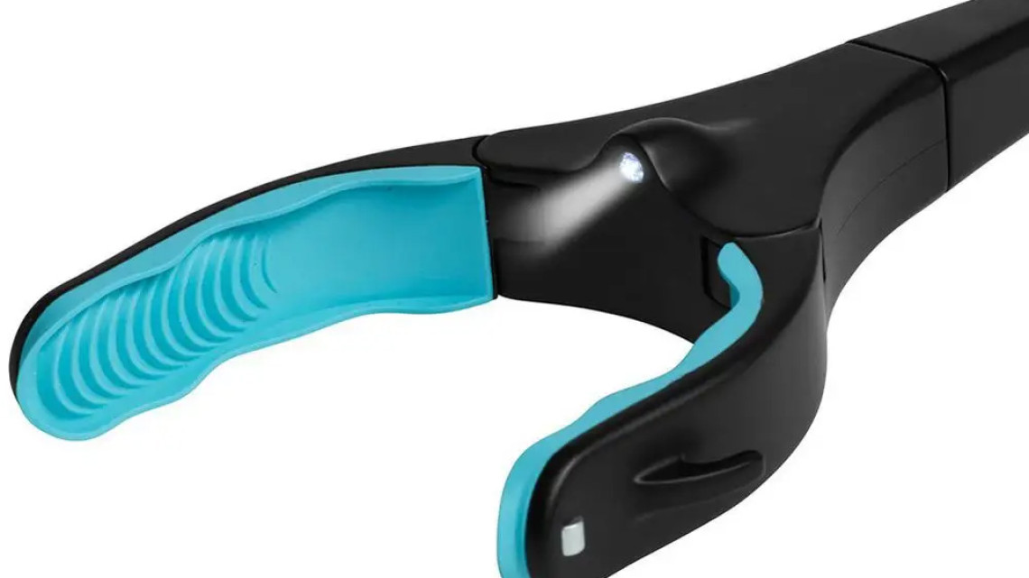 Timeless Tools  Szemétszedő csipesz, mágnessel és LED lámpával