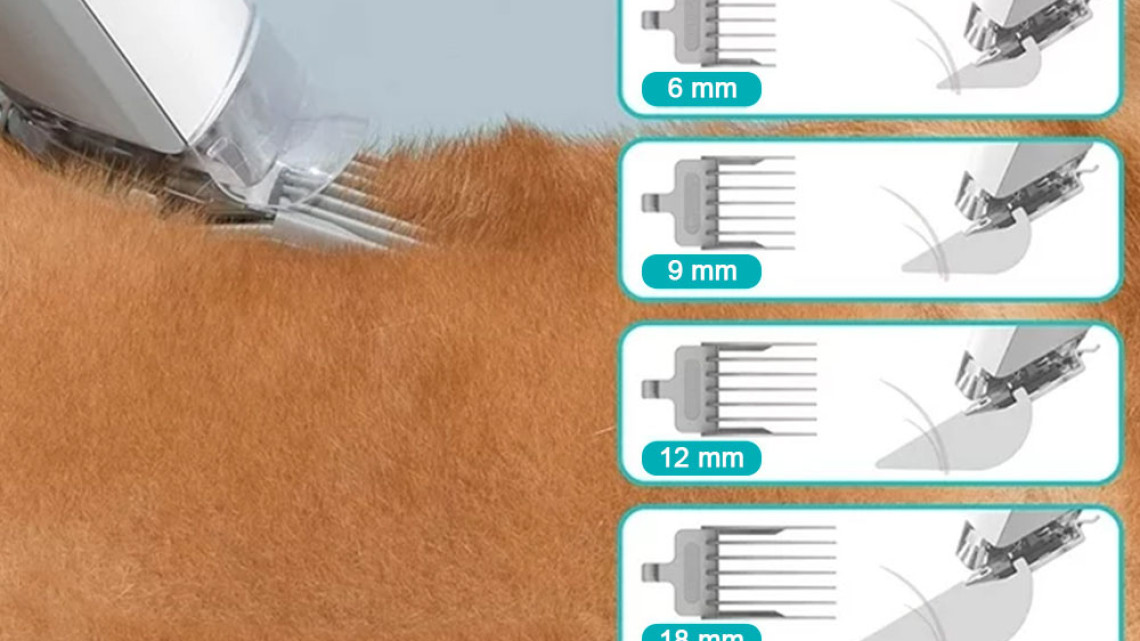 Timeless Tools Kisállat ápoló készlet szívótartállyal, kiegészítőkkel