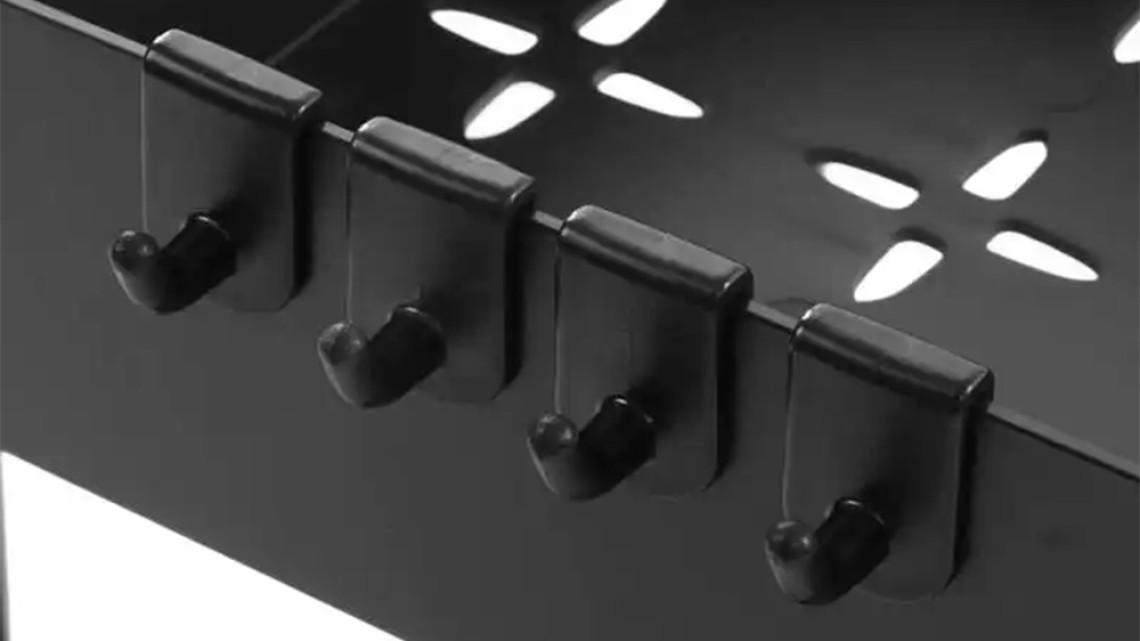 Timeless Tools Mosogató alá helyezhető 2 szintes rendszerező állvány 2db, fekete