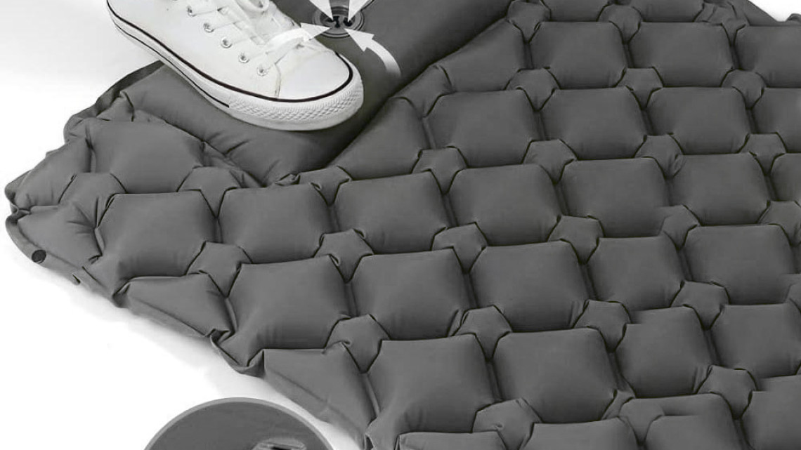 Timeless Tools Egyszemélyes túramatrac, szürke