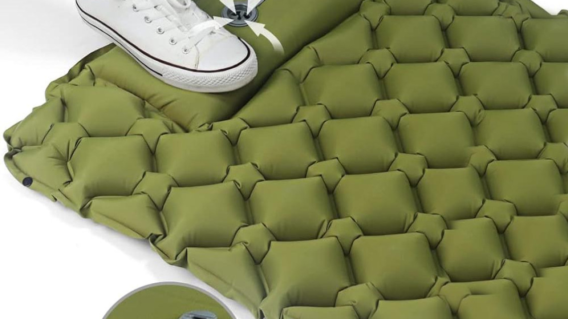 Timeless Tools Egyszemélyes túramatrac, zöld