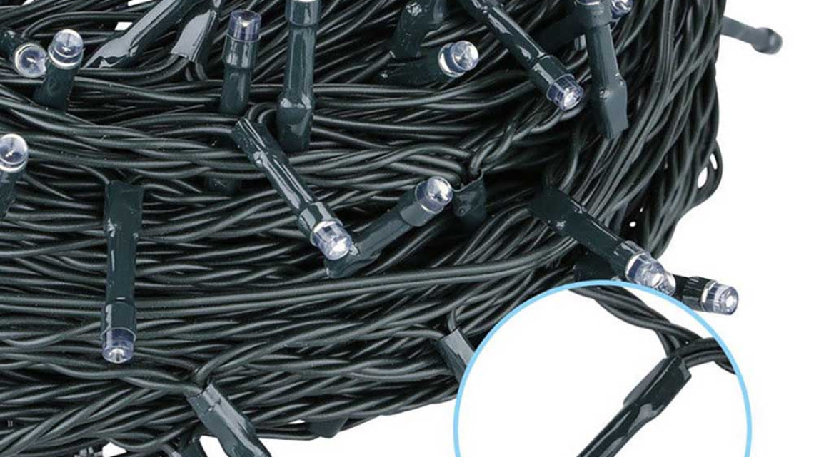 Timeless Tools LED fényfüzér választható méretben és színben-240 LED-es-melegfehér