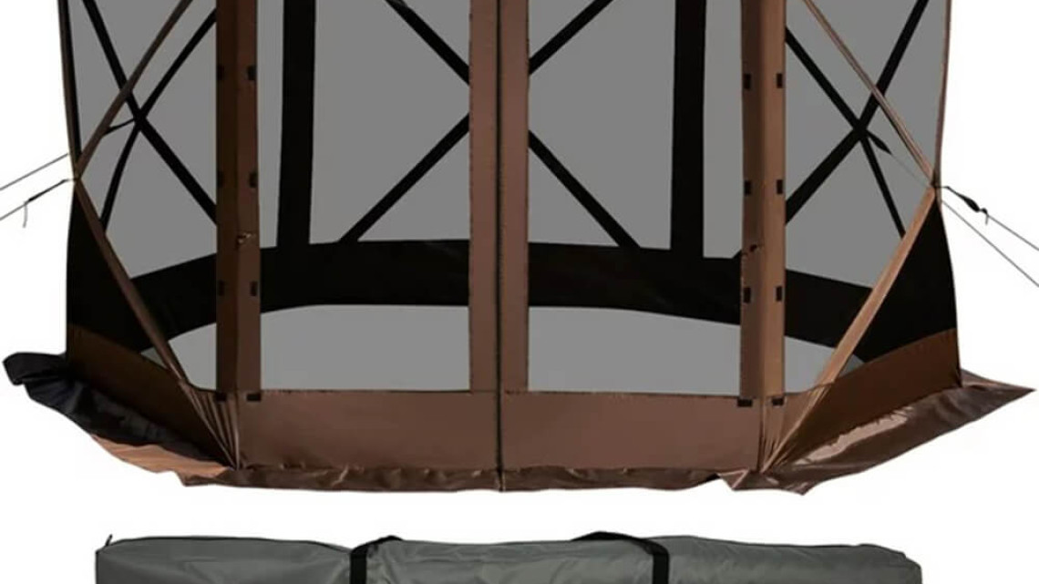 Timeless Tools 8 személyes vízálló kemping sátor, tárolóval és szúnyoghálóval