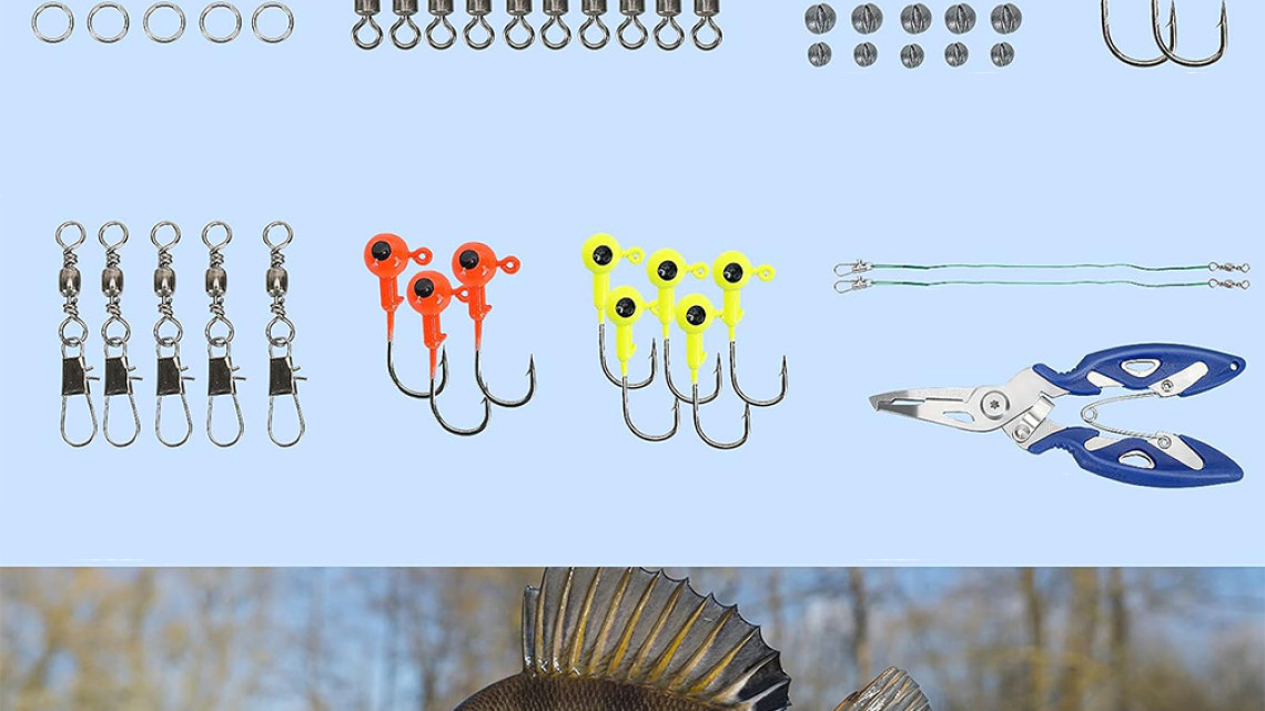 Timeless Tools Horgászcsali és horog készlet