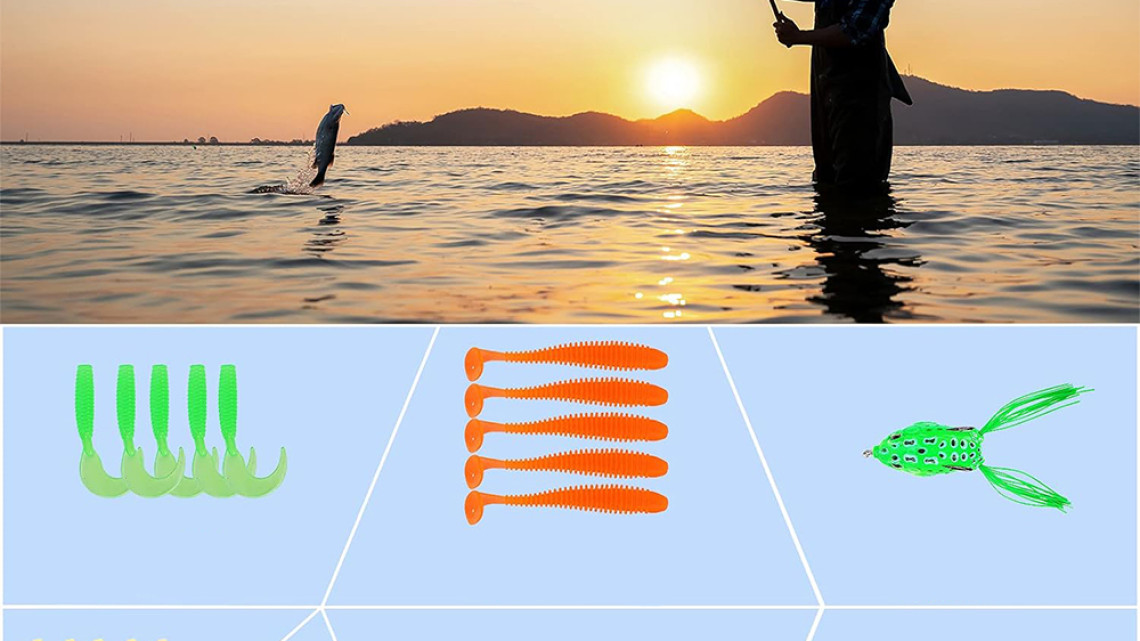 Timeless Tools Horgászcsali és horog készlet