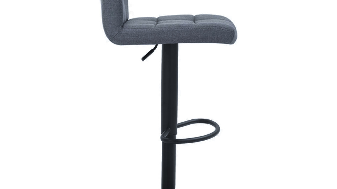 Timeless Tools Szövet borítású bárszék 2db, sötétszürke