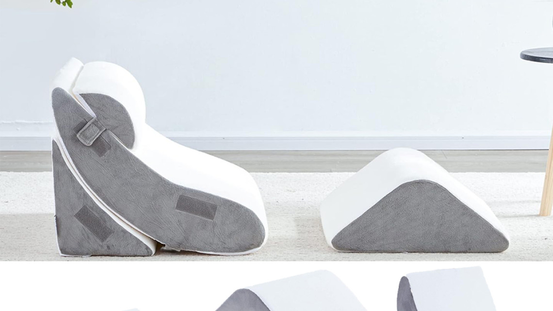 Timeless Tools Ortopédiai kialakítású hát-, nyak- és lábtámasz szett, 4 részes