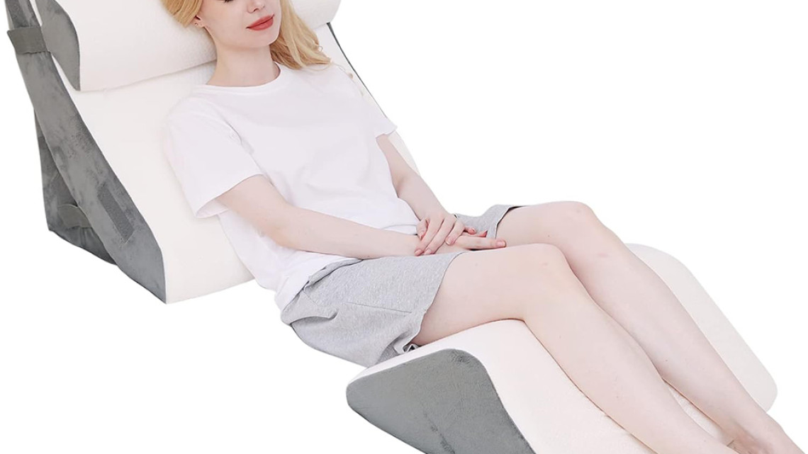 Timeless Tools Ortopédiai kialakítású hát-, nyak- és lábtámasz szett, 4 részes