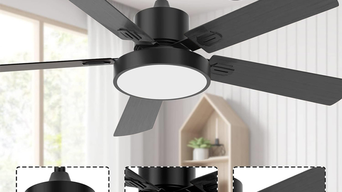 Timeless Tools Mennyezeti ventilátor világítással és távirányítóval