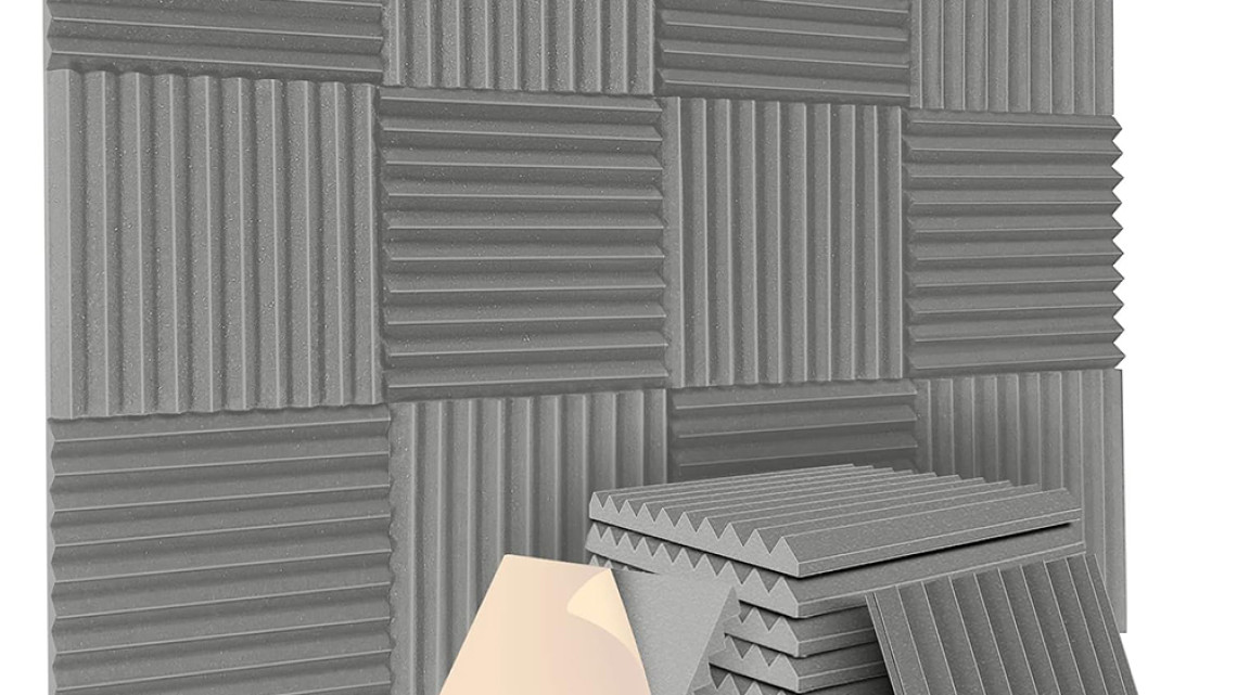 Timeless Tools 12 db öntapadós, hangszigetelő fali panel habszivacsból