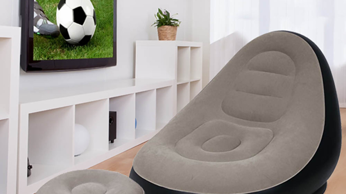 Timeless Tools Felfújható fotel lábtartóval