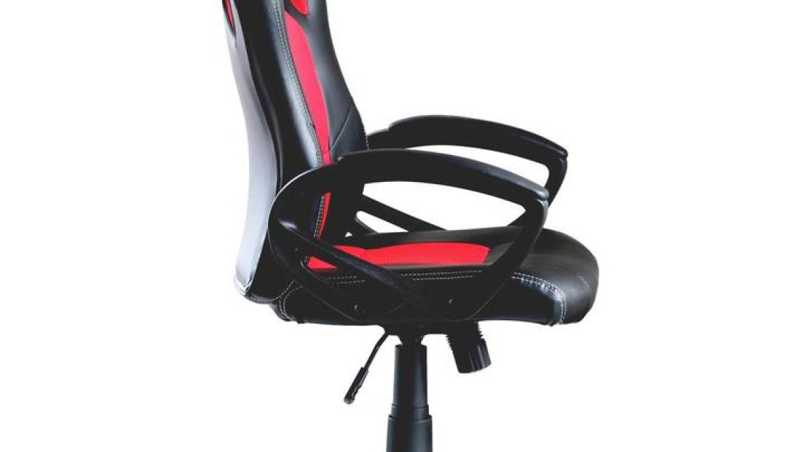 Timeless Tools Gamer szék több színben - basic-színes háttámla, piros