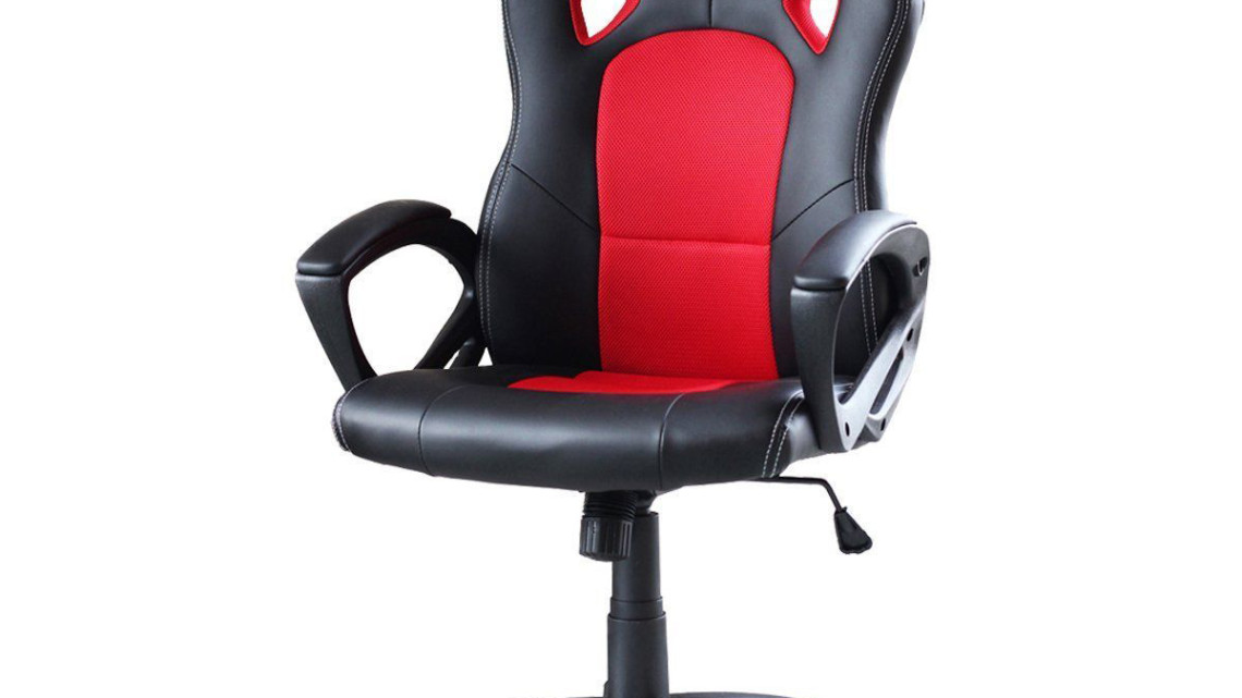 Timeless Tools Gamer szék több színben - basic-színes háttámla, piros