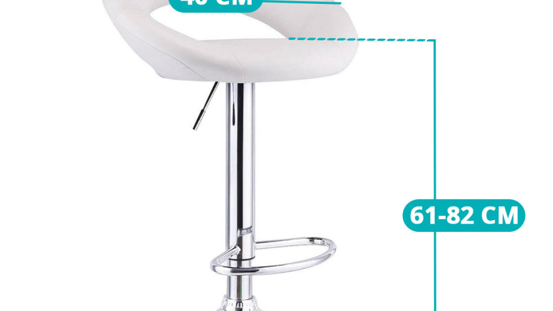 Timeless Tools 2 db bárszék, választható színben-fehér