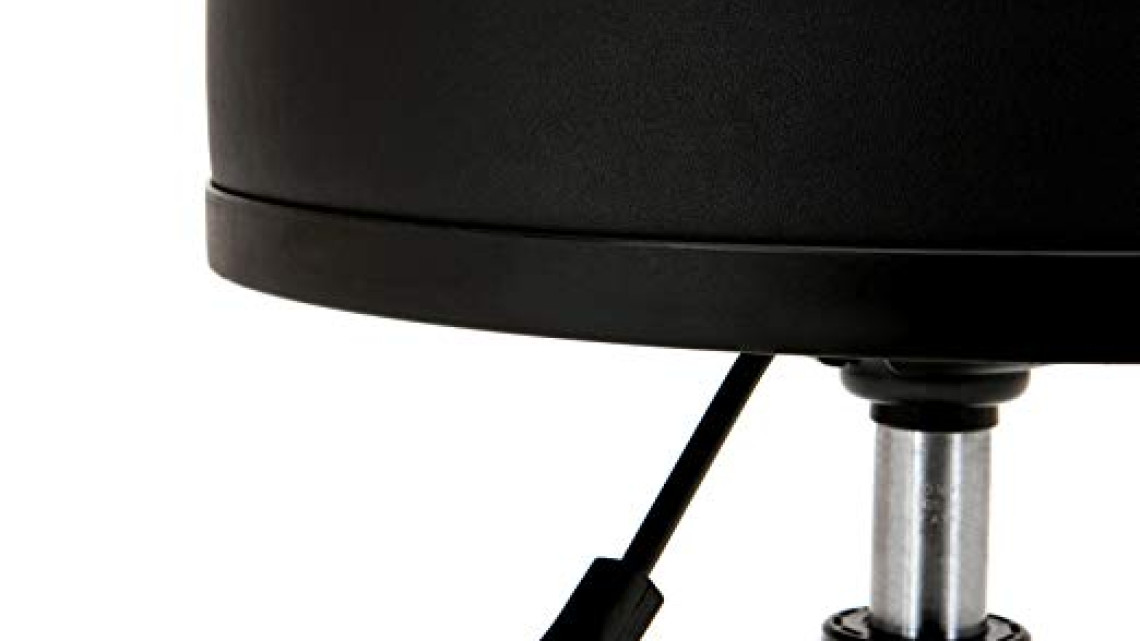 Timeless Tools Gurulós kozmetikai szék állítható magassággal-fekete