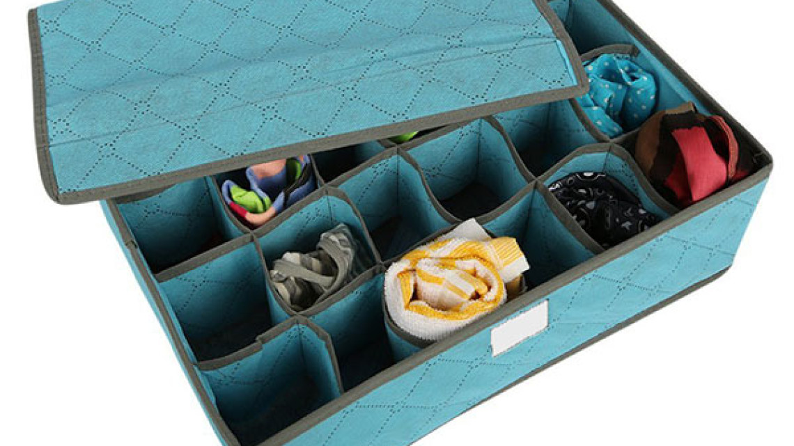 Timeless Tools 24 rekeszes fehérnemű tároló doboz