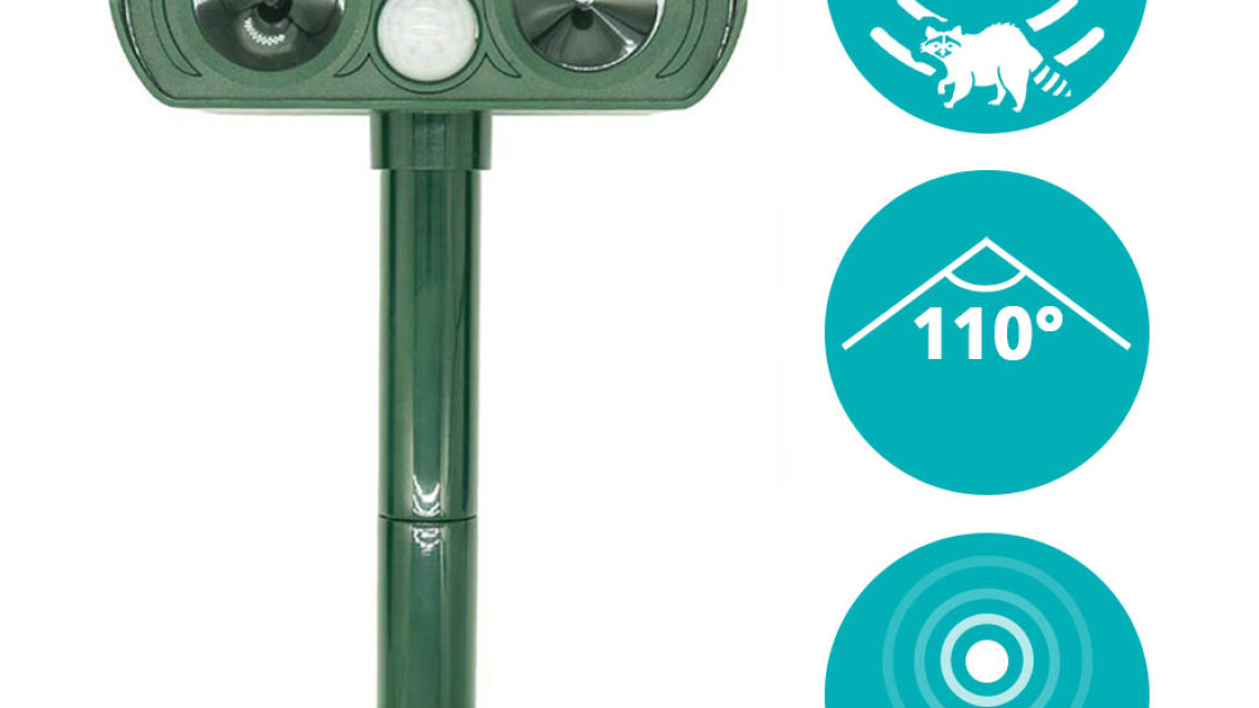 Timeless Tools Napelemes állatriasztó