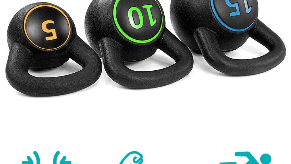 Timeless Tools Kettlebell szett, 3 db-os