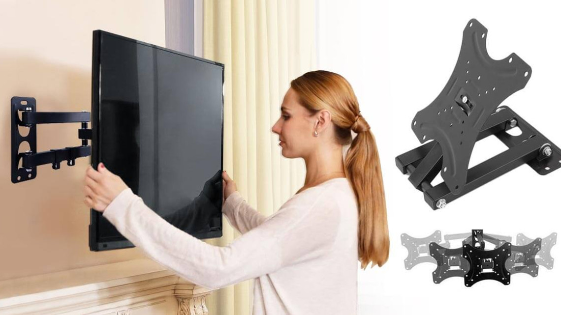 Timeless Tools Falra rögzíthető, kihajtható TV tartó konzol, 14-42"