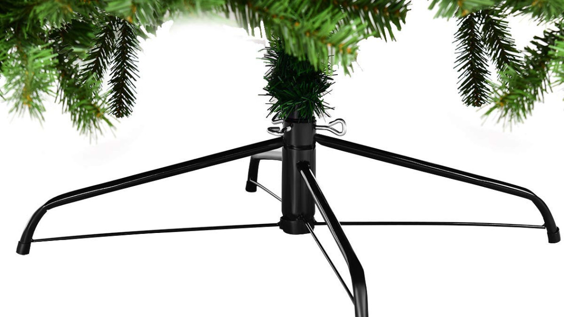 Timeless Tools 3D műfenyő fém talppal, több méretben-210 cm